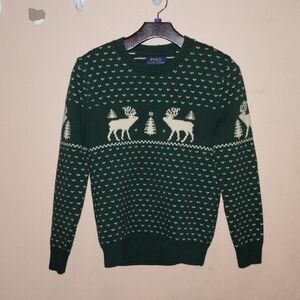 Polo by Ralph Lauren Dark Green Reindeer Sweater